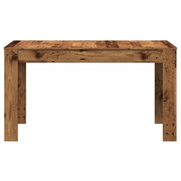 vidaXL Τραπεζαρία Παλιό Ξύλο 140x74,5x76cm από Επεξεργασμένο Ξύλο 1 τεμ.