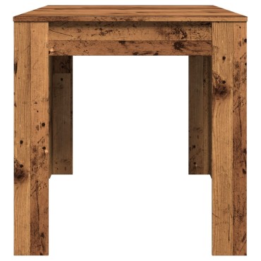 vidaXL Τραπεζαρία Παλιό Ξύλο 140x74,5x76cm από Επεξεργασμένο Ξύλο 1 τεμ.