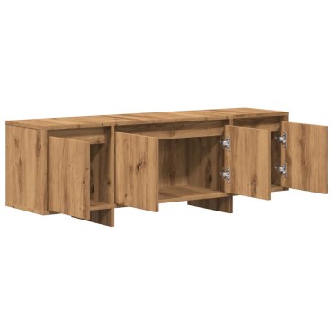 vidaXL Έπιπλο Τηλεόρασης Αρτισιανή Δρυς 120x30x40,5cm Επεξ. Ξύλο