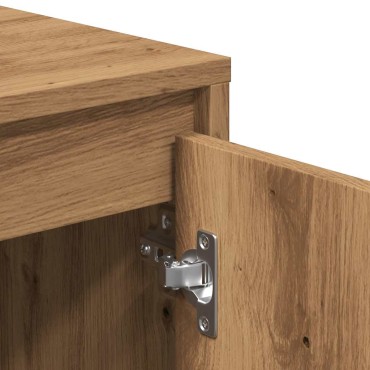 vidaXL Έπιπλο Τηλεόρασης Αρτισιανή Δρυς 120x30x40,5cm Επεξ. Ξύλο