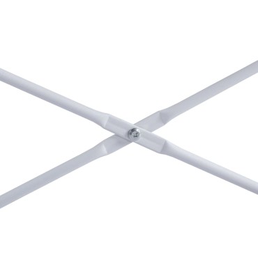 vidaXL Γραφείο Υπολογιστή Λευκό 110x60x70cm από Επεξ. Ξύλο 1 τεμ.