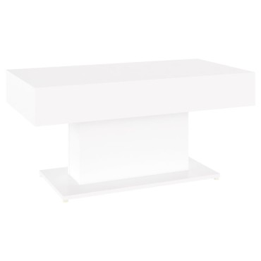 vidaXL Τραπεζάκι Σαλονιού Λευκό 96x50x45cm από Επεξ. Ξύλο 1 τεμ.