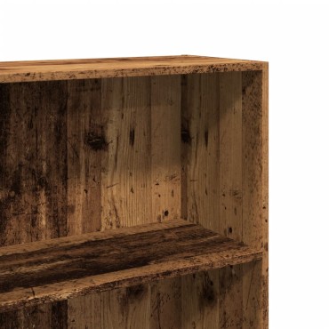 vidaXL Βιβλιοθήκη Όψη Παλαιού Ξύλου 60x30x189cm Επεξεργασμένο Ξύλο 1 τεμ.