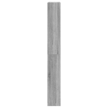 vidaXL Παπουτσοθήκη με 4 Ανακλ. Συρτάρια Γκρι Sonoma 80x21x163,5cm