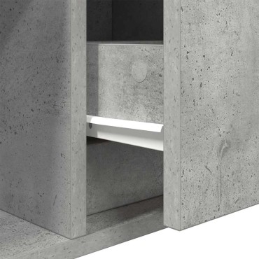 vidaXL Έπιπλα Τηλεόρασης 2 τεμ. 100x31x25,5cm Επεξεργασμένο Ξύλο