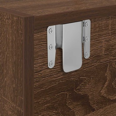 vidaXL Έπιπλα Τηλεόρασης 2 τεμ. 100x31x25,5cm Επεξεργασμένο Ξύλο