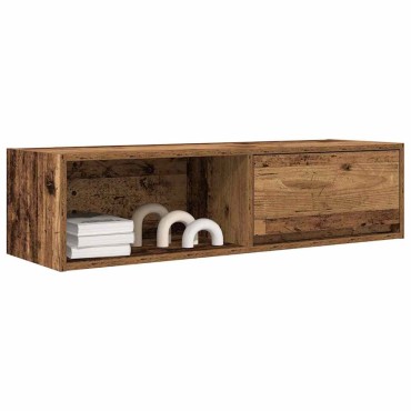 vidaXL Έπιπλα Τηλεόρασης 2 τεμ. 100x31x25,5cm Επεξεργασμένο Ξύλο