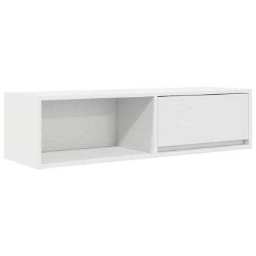 ντουλάπι τηλεόρασης vidaXL Λευκό 100x31x25,5cm Ξύλινη κατασκευή