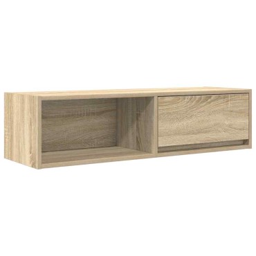 vidaXL Έπιπλο Τηλεόρασης Sonoma Δρυς 100x31x25,5cm Επεξ. Ξύλο