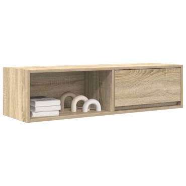vidaXL Έπιπλο Τηλεόρασης Sonoma Δρυς 100x31x25,5cm Επεξ. Ξύλο