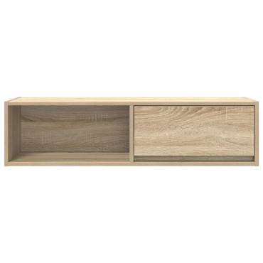 vidaXL Έπιπλο Τηλεόρασης Sonoma Δρυς 100x31x25,5cm Επεξ. Ξύλο