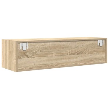 vidaXL Έπιπλο Τηλεόρασης Sonoma Δρυς 100x31x25,5cm Επεξ. Ξύλο