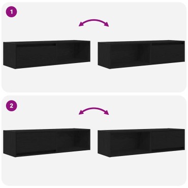 vidaXL Έπιπλο Τηλεόρασης 100x31x25,5cm Επεξεργασμένο Ξύλο