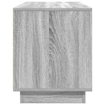 vidaXL Έπιπλο Τηλεόρασης με LED Γκρι Sonoma 100x41x50cm