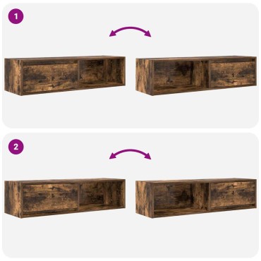vidaXL Έπιπλο Τηλεόρασης 100x31x25,5cm Επεξεργασμένο Ξύλο