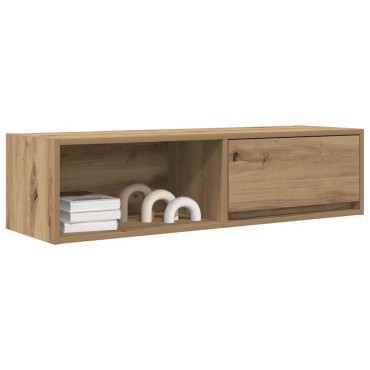 vidaXL Έπιπλα Τηλεόρασης 2 τεμ. 100x31x25,5cm Επεξεργασμένο Ξύλο