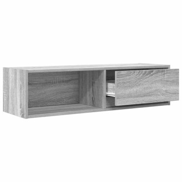 vidaXL Έπιπλο Τηλεόρασης Γκρι Sonoma 100x31x25,5cm από Επεξεργ. Ξύλο