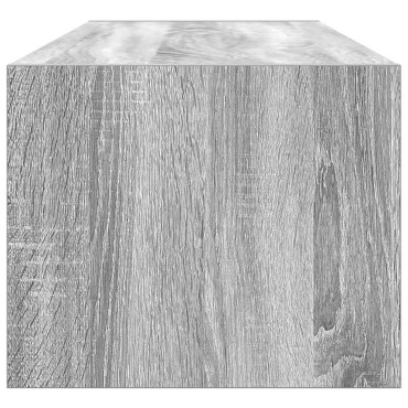 vidaXL Έπιπλο Τηλεόρασης Γκρι Sonoma 100x31x25,5cm από Επεξεργ. Ξύλο