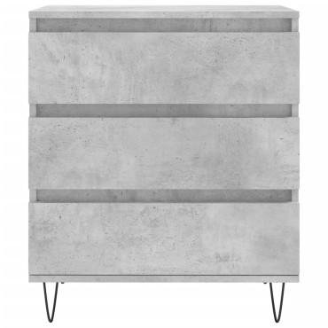 vidaXL Ντουλάπι Γκρι Σκυροδέματος 60x35x70cm Επεξεργασμένο Ξύλο 1 τεμ.