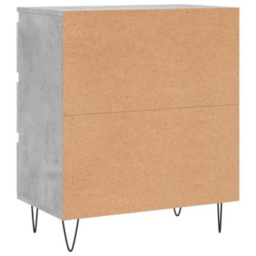 vidaXL Ντουλάπι Γκρι Σκυροδέματος 60x35x70cm Επεξεργασμένο Ξύλο 1 τεμ.
