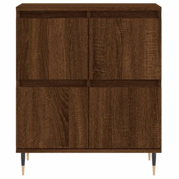 vidaXL Μπουφές Καφέ Δρυς 60x35x70cm από Επεξεργασμένο Ξύλο 1 τεμ.