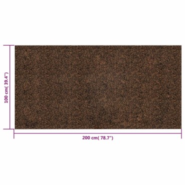 vidaXL Φελλός & Καουτσούκ σε Ρολό  100 x 200 εκ. / 2 χιλ.