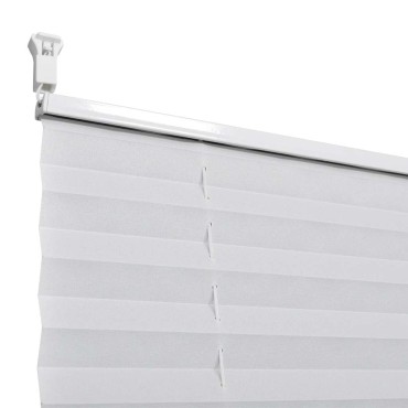 Σύστημα Σκίασης Πλισέ Λευκό 40 x 125 εκ.