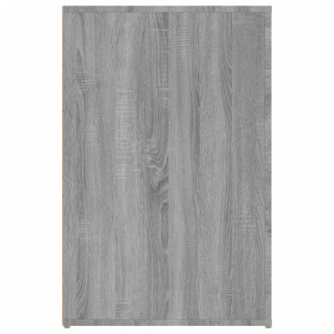 vidaXL Γραφείο Γκρι Sonoma 100x49x75cm από Επεξεργασμένο Ξύλο 1 τεμ.