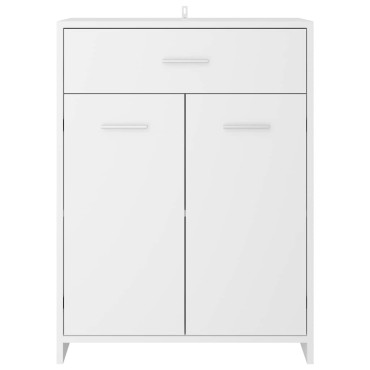 vidaXL Ντουλάπι Μπάνιου Λευκό 60x33x80cm από Επεξ. Ξύλο