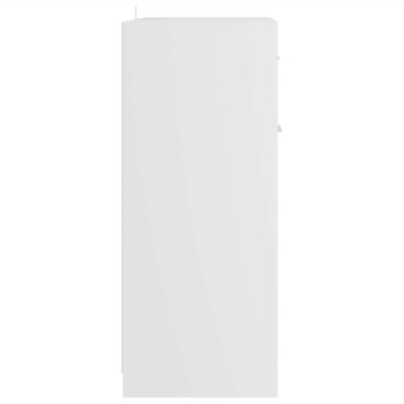 vidaXL Ντουλάπι Μπάνιου Λευκό 60x33x80cm από Επεξ. Ξύλο