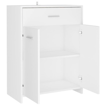 vidaXL Ντουλάπι Μπάνιου Λευκό 60x33x80cm από Επεξ. Ξύλο