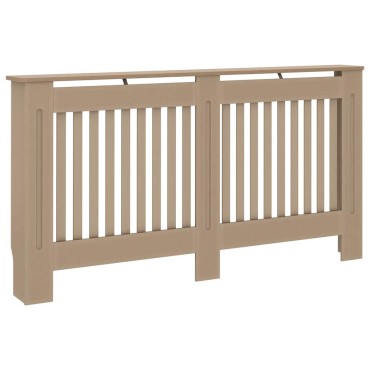 vidaXL Κάλυμμα Καλοριφέρ 152 x 19 x 81,5 εκ. από MDF