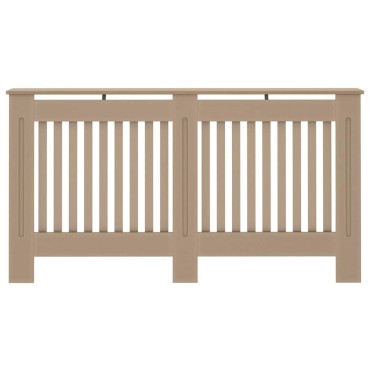 vidaXL Κάλυμμα Καλοριφέρ 152 x 19 x 81,5 εκ. από MDF