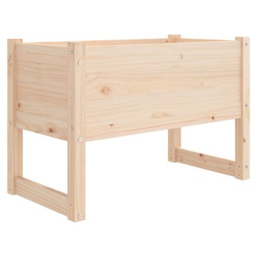 vidaXL Ζαρντινιέρα 78x40x52 εκ. από Μασίφ Ξύλο Πεύκου