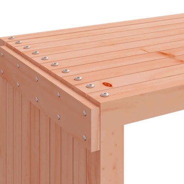 vidaXL Παγκάκι Κήπου Επεκτάσιμο 212,5x40,5x45cm Μασίφ Ψευδοτσούγκα 1 τεμ.