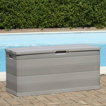 vidaXL Μπαούλο Αποθήκευσης Κήπου Gkri 117x45x56cm 1 τεμ.