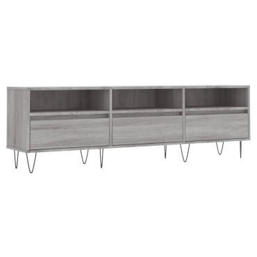 vidaXL Έπιπλο Τηλεόρασης Γκρι Sonoma 150x30x44,5cm από Επεξεργ. Ξύλο
