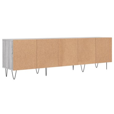 vidaXL Έπιπλο Τηλεόρασης Γκρι Sonoma 150x30x44,5cm από Επεξεργ. Ξύλο