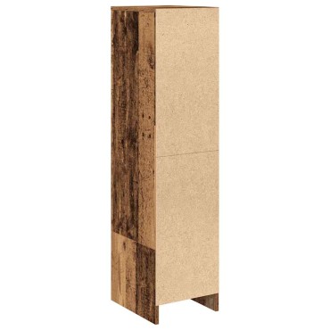vidaXL Ντουλάπι Όψη Παλαιού Ξύλου 29,5x34x119,5cm Επεξεργασμένο Ξύλο 1 τεμ.