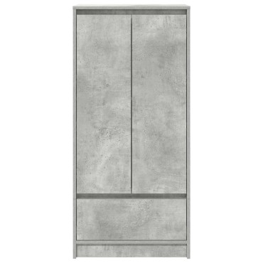 vidaXL Ντουλάπι με συρτάρι 55,5x34x119,5cm Ξύλινο μηχανουργικό ξύλο 1 τεμ.