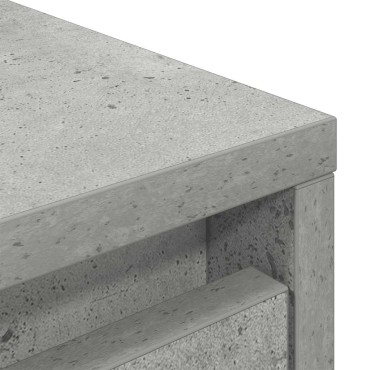 vidaXL Ντουλάπι με συρτάρι 55,5x34x119,5cm Ξύλινο μηχανουργικό ξύλο 1 τεμ.
