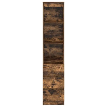 vidaXL Ντουλάπα Καπνιστή δρυς 37,5x35x180cm Επεξεργασμένο Ξύλο 1 τεμ.