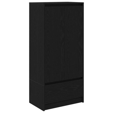 vidaXL Ντουλάπι με συρτάρι 55,5x34x119,5cm Ξύλινο μηχανουργικό ξύλο 1 τεμ.