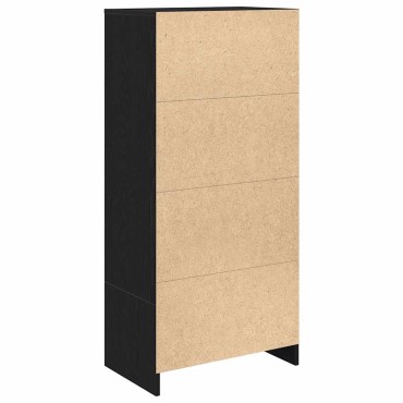 vidaXL Ντουλάπι με συρτάρι 55,5x34x119,5cm Ξύλινο μηχανουργικό ξύλο 1 τεμ.
