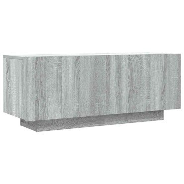 vidaXL Έπιπλο Τηλεόρασης Γκρι Sonoma 100x35x40cm από Επεξεργ. Ξύλο