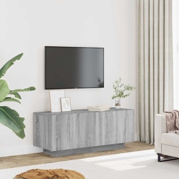 vidaXL Έπιπλο Τηλεόρασης Γκρι Sonoma 100x35x40cm από Επεξεργ. Ξύλο