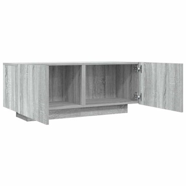 vidaXL Έπιπλο Τηλεόρασης Γκρι Sonoma 100x35x40cm από Επεξεργ. Ξύλο