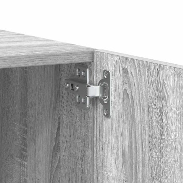 vidaXL Έπιπλο Τηλεόρασης Γκρι Sonoma 100x35x40cm από Επεξεργ. Ξύλο