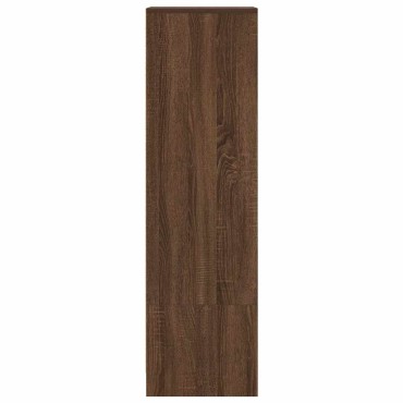 vidaXL Ντουλάπι Καφέ Δρυς 29,5x34x119,5cm Επεξεργασμένο Ξύλο 1 τεμ.