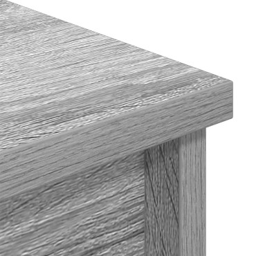 vidaXL Ντουλάπι Γκρι Sonoma 37,5x35x180cm Επεξεργασμένο Ξύλο 1 τεμ.